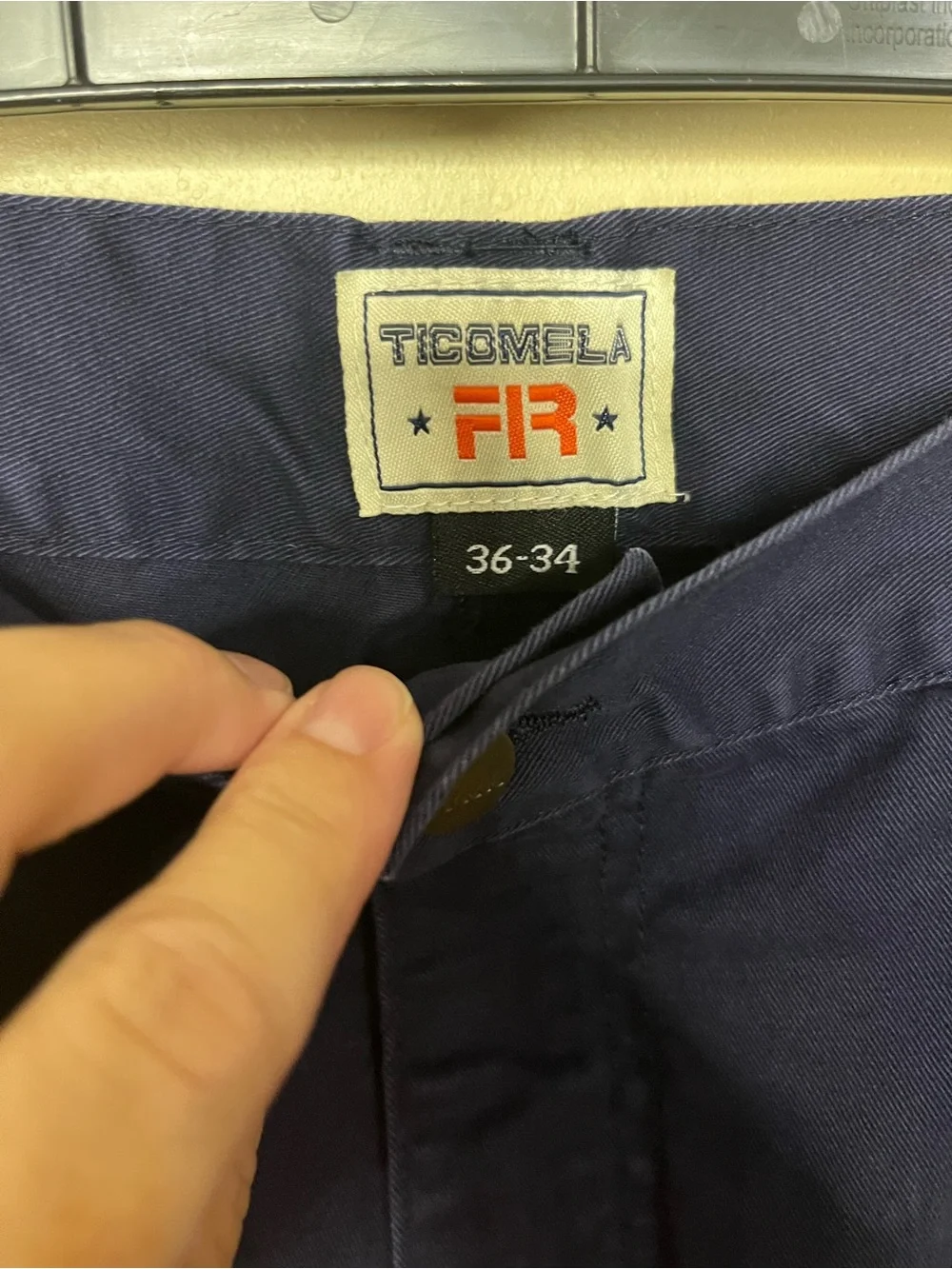 Ticomela FR Navy Cargo Pants - Unknown Brand